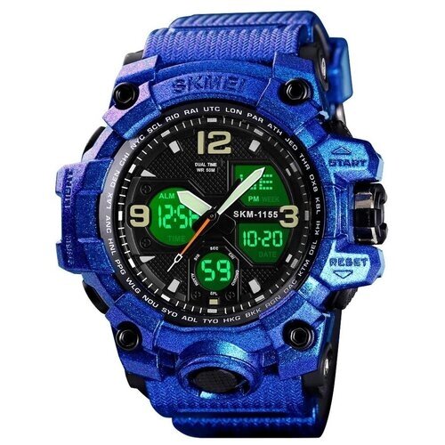 Наручные часы SKMEI Военно-тактические наручные часы Skmei 1155B, синий