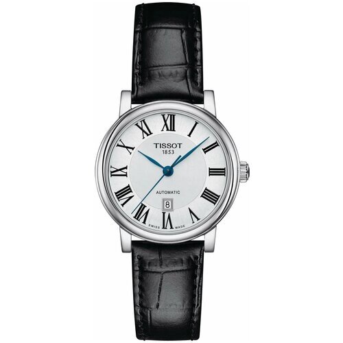 Наручные часы TISSOT T-Classic Наручные часы Tissot Carson Premium Automatic Lady T122.207.16.033.00, серебряный