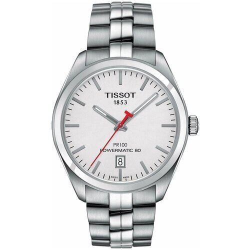 Наручные часы TISSOT T-Classic Tissot PR 100 Asian Games Edition T101.407.11.011.00, серебряный, белый
