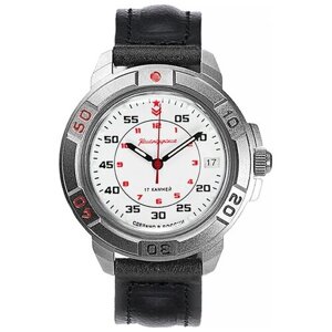 Наручные часы Восток Командирские Мужские наручные часы Восток Командирские 436171, черный, серый