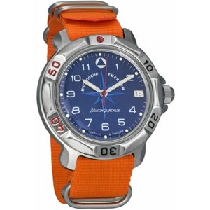 Наручные часы Восток Командирские Мужские наручные часы Восток Командирские 816942, оранжевый