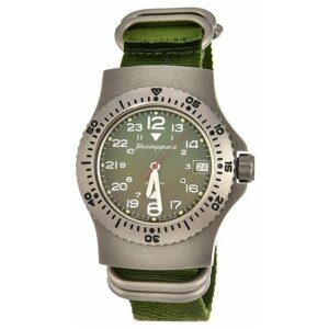 Наручные часы Восток Командирские Восток 280989, зеленый, серый