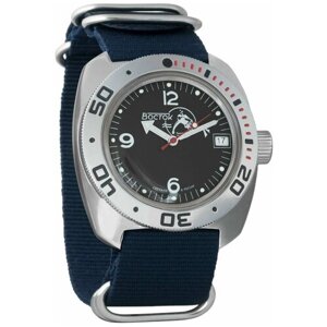 Наручные часы Восток Мужские наручные часы Восток Амфибия 710634, синий
