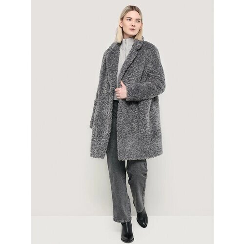 Пальто ALEF, размер 44, серый