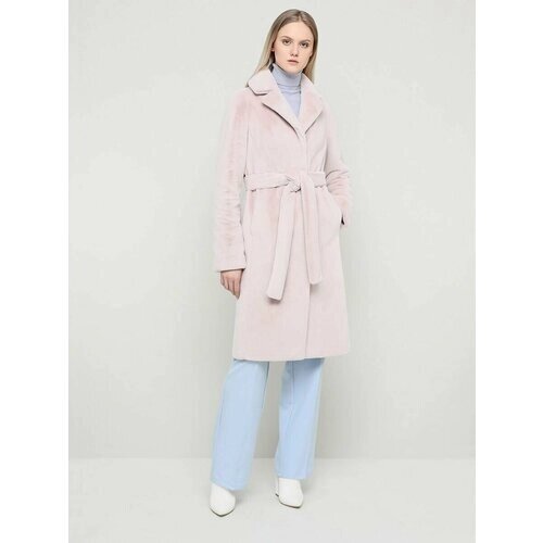 Пальто ALEF, размер 56, розовый
