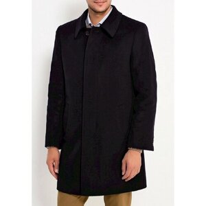 Пальто Berkytt, демисезон/зима, силуэт полуприлегающий, средней длины, утепленное, размер 54/176, синий