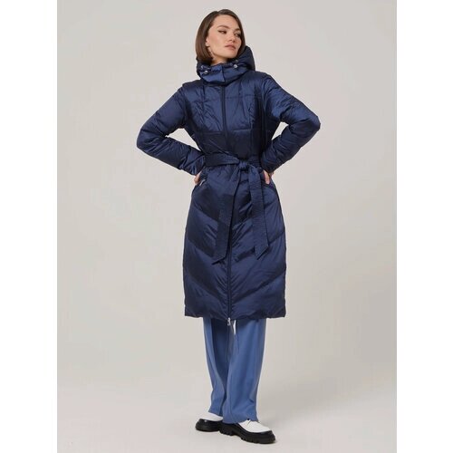 Пальто ELEGANZZA, размер 46, синий