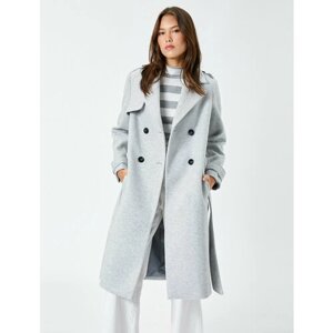 Пальто KOTON, размер 40, серый