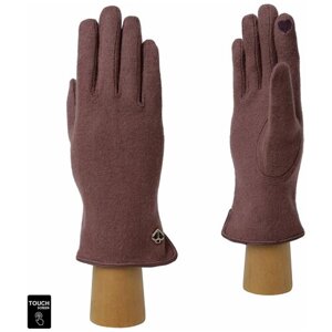 Перчатки FABRETTI, демисезон/зима, размер 7, розовый