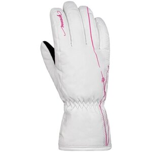 Перчатки Reusch, white/pink glo