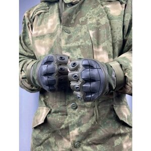 Перчатки Военные перчатки тактические беспалые, размер M, зеленый
