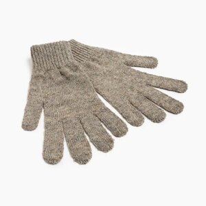 Перчатки WoolHouse зимние, шерсть, размер 18, серый