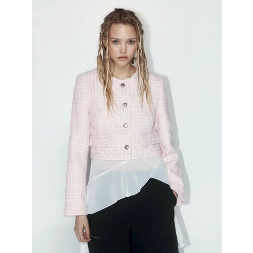 Пиджак Befree, размер L, светло-розовый