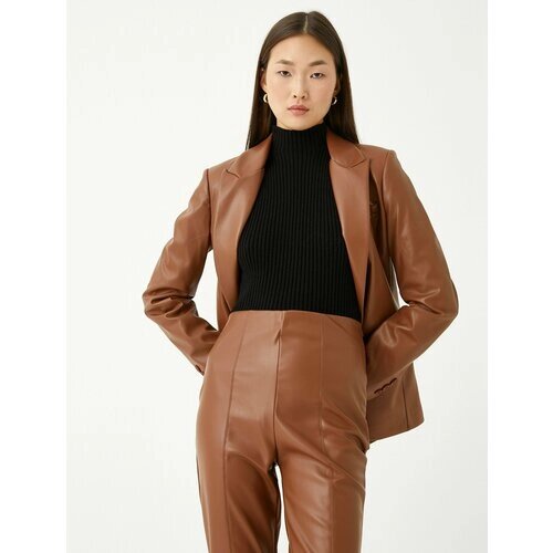 Пиджак KOTON, размер 34, коричневый