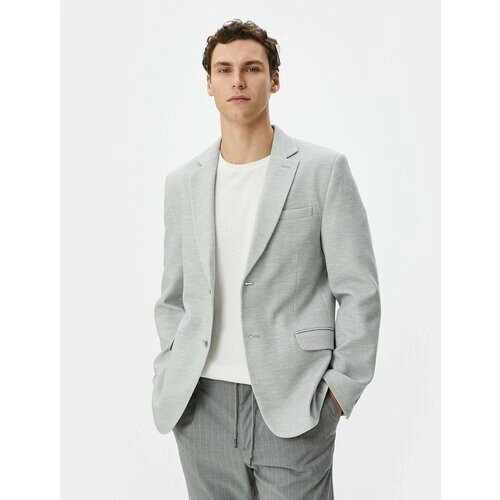 Пиджак KOTON, размер 46, серый