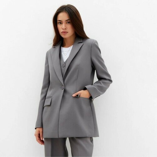 Пиджак Сима-ленд, размер 48, серый