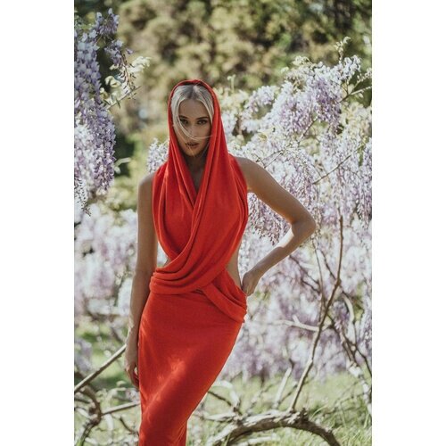Платье Agalisio, размер M, оранжевый