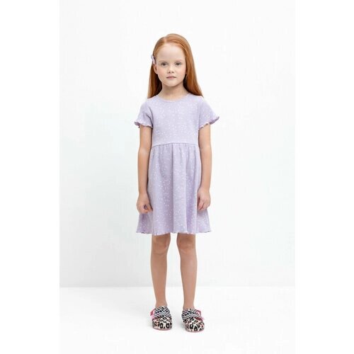 Платье crockid, размер 56/98, лиловый