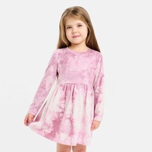 Платье Kaftan, размер 140, розовый, фиолетовый