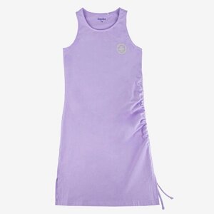 Платье Kapika, размер 134, фиолетовый