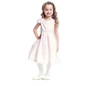 Платье, комплект, размер 3-4/98-104, розовый