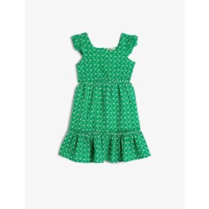 Платье KOTON, размер 116/122, зеленый