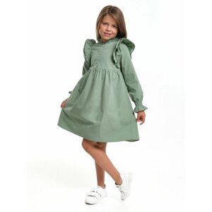 Платье Mini Maxi, размер 116, зеленый