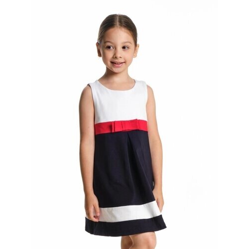 Платье Mini Maxi, размер 92, белый, синий