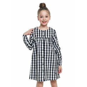 Платье Mini Maxi, размер 98, черный, белый