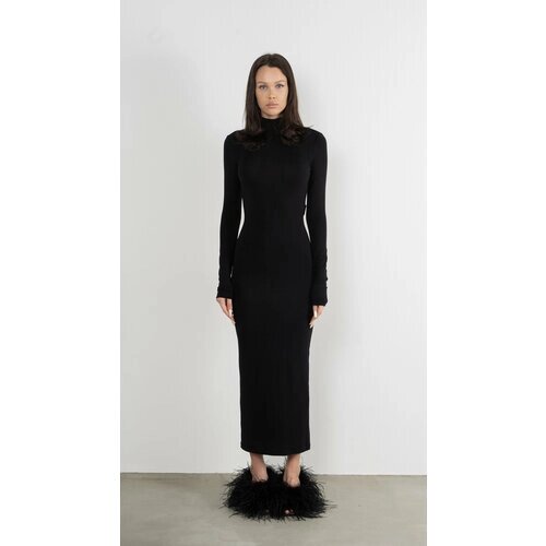 Платье moysha, размер XXS, черный