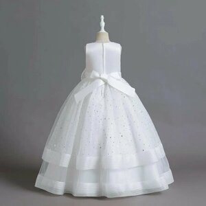 Платье, размер 110, белый