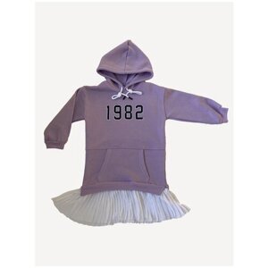 Платье TUFFY, размер 128, фиолетовый