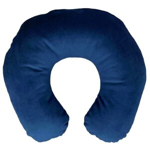 Подушка для шеи A&P Групп, анатомическая, гипоаллергенная, синий