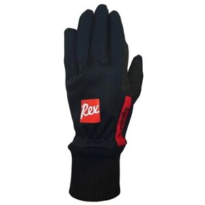 REX перчатки REX (17-18) MARKA softshell (черный, S)
