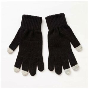 Сенсорные перчатки Перчатки для сенсорного экрана черного цвета (размер 22)