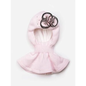 Шапка-шлем Orso Bianco, размер 46, розовый