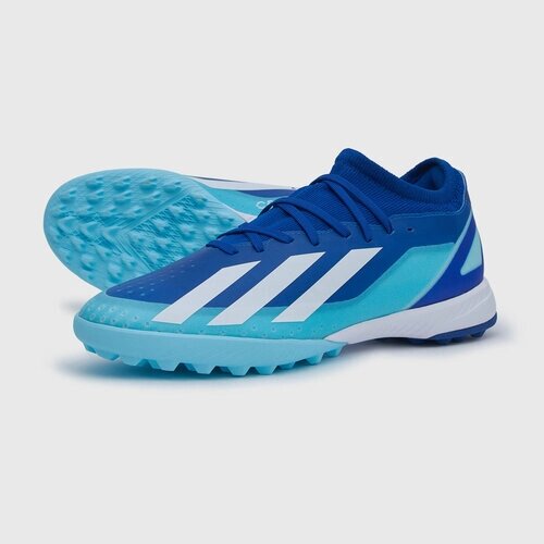 Шиповки adidas, размер 8.5 UK, голубой