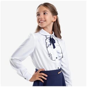 Школьная рубашка Kapika, размер 164, белый