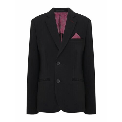 Школьный пиджак Тилли Стилли, размер 164-84-75, черный