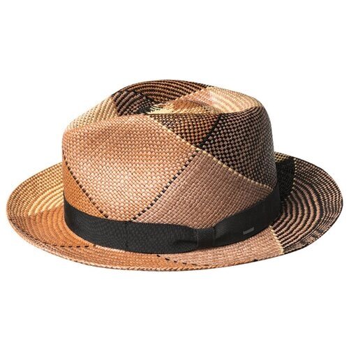 Шляпа федора Bailey, размер 59, коричневый