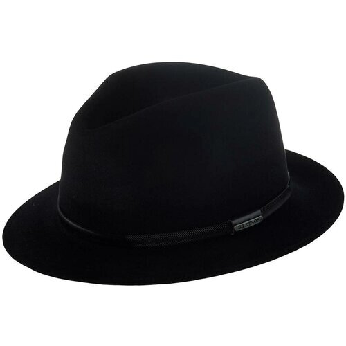 Шляпа федора STETSON, размер 56, черный