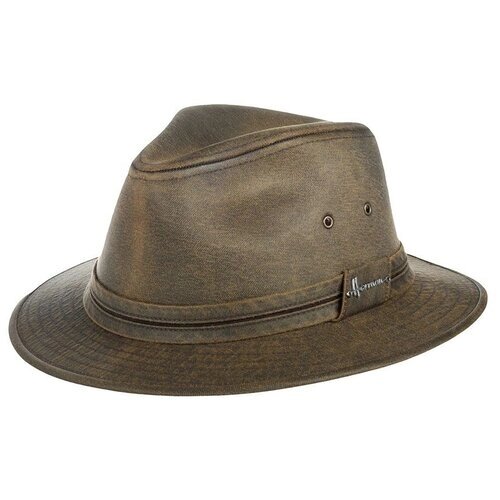 Шляпа Herman, размер 55, коричневый