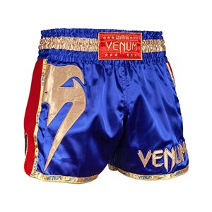 Шорты для тайского бокса Venum Giant Navy/Gold (XL)