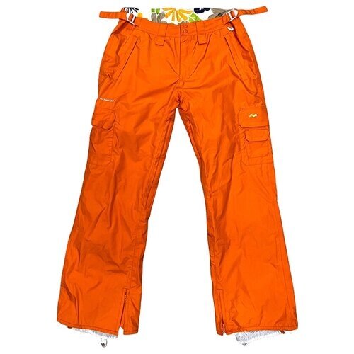 Штаны женские для сноуборда, горных лыж Foursquare - Kim orange, размер L
