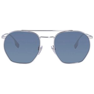 Солнцезащитные очки Burberry Burberry 3126 1005/80, серебряный