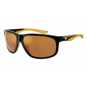 Солнцезащитные очки EMPORIO ARMANI, оправа: пластик, желтый
