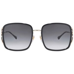 Солнцезащитные очки GUCCI Gucci 1016SK 001, черный, серый