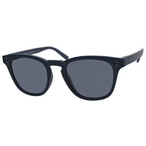Солнцезащитные очки Invu, вайфареры, оправа: пластик, поляризационные, с защитой от УФ, для мужчин, синий