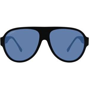 Солнцезащитные очки Kaporal, авиаторы, оправа: пластик, для женщин, черный