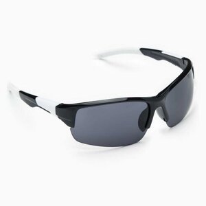 Солнцезащитные очки , кошачий глаз, оправа: пластик, спортивные, с защитой от УФ, для женщин, серый